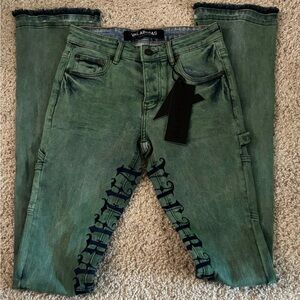 Green Men's Jeans